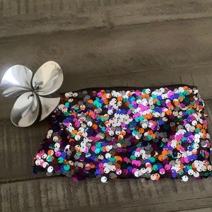 MAC cosmetics coin purse